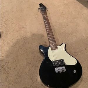 A electric guitar